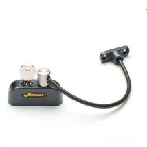 Jackloc - Disp. Semiaber. Janela c/cabo c/chave – cinz. Antrac. – pro5,