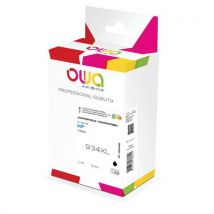 Owa - Cartucho de alta capacidade compatível com hp 934 xl preto – owa,