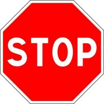 Kelias - Painel de sinalização ab4 stop cl2 400 mm,