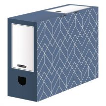 Bankers Box - Caixa de arquivo déco (100 mm) bankers box – azul-ardósia,