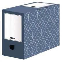 Bankers Box - Caixa de arquivo déco (150 mm) bankers box – azul-ardósia,