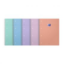Oxford - Caderno smart oxford esp. Perf. 230x297 160 p. Q5/5 pastel,