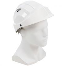 Capacete Orizon Ventilado Branco com Viseira - Tamanho 53-62cm - EPI Certificado CE - Personalizável - Taliaplast