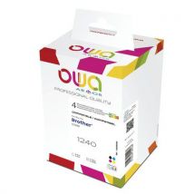 Owa - Conj. 4 cartuchos compatíveis c/ brother lc1240 bcmy – owa,