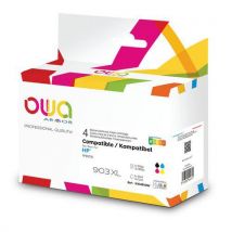 Owa - Conj. 4 cartuchos compatíveis c/ hp 903 xl bcmy w.ilm – owa,