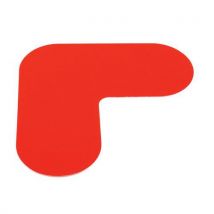 Gergosign - Marcação do pavimento – canto – vermelho,
