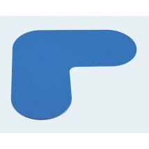 Gergosign - Marcação do pavimento – canto – azul,
