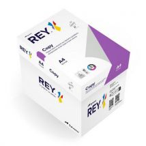 Papel Copy A4 80g - Pack 5 Resmas Branco - FSC, PEFC, Reciclável - Rey