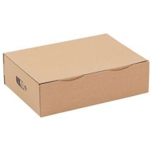 Ideal para Envio e Acondicionamento - Caixa de Expedição Kraft 430x300x120mm - Cartão Reciclável e Resistente
