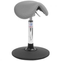 Banco Dalton Sway Flexmatic - Tecido 3D Cinzento - Altura 57cm - Suporta 110kg - Global Professional Seating