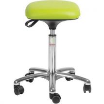 Global Professional Seating - Banco tetra-couro sint.-alto-verde,