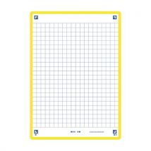 Oxford - Fichas bristol revision 2.0 oxford a6 q5x5 – rebordo amarelo,