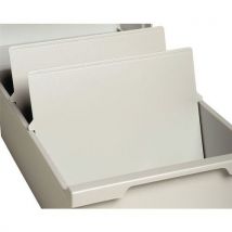 Espaçador A6 DIN A6 Cinzento - 105x148mm - Para Fichas e Arquivo - Exacompta