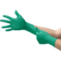 Luvas Nitrilo TouchNTuff 92-500 Verde XL - Descartáveis Uso Alimentar Resistência Química - Ansell