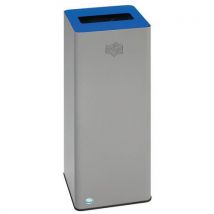 Var - Caixote de lixo quadro com tampa antracite – 79 l – var,