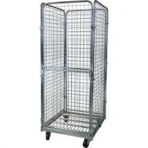 Italiana Contenitori - Contentor móvel em rede com 4 lados – 720x800x1800,