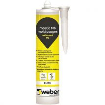 Weber Saint Gobain - Mástique multiusos – weberseal ms – branco – 290 ml,