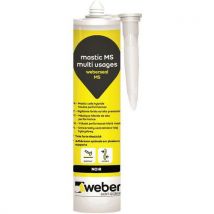 Weber Saint Gobain - Mástique multiusos – weberseal ms preto 290 ml,
