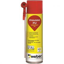 Weber Saint Gobain - Espuma de expansiva de base pu – weberfoam 750 ml,