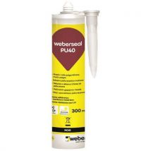 Weber Saint Gobain - Mástique cola pu – weberseal, preto, 300 ml,