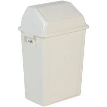 Probbax - Coletor e suporte de parede com tampa articulada – 20 l,