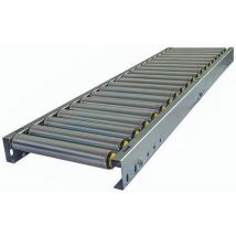 Transportador gravítico com rolos em PVC TRS - Somefi