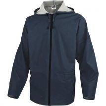 Casaco de Chuva 850 Marinho L - Impermeável e Resistente - EPI Certificado EN 343 - Delta Plus