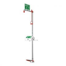Hughes - Duche de segurança hughes não aquecido com bacia em abs,