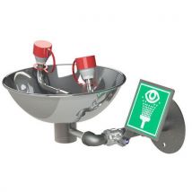 Hughes - Lava-olhos em aço inoxidável com revestimento pintado,