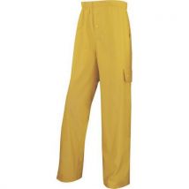 Calça de Chuva Amarela XL - Impermeável e Resistente - EPI EN 343 - Delta Plus