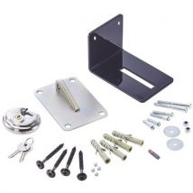Mottez - Dispositivo antirroubo para porta de garagem eco,
