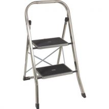 Facal - Miniescadote em alumínio joker – 2 degraus,