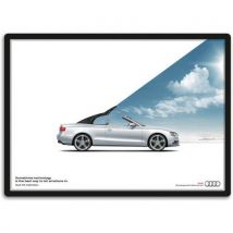 Quadro de exposição com bolsa adesiva Magneto A1