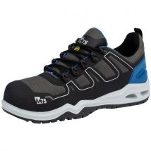 Honeywell - Sapatilhas de Segurança Trail S3S Cano Baixo - Tamanho 45 Preto/Azul - Biqueira Não Metálica