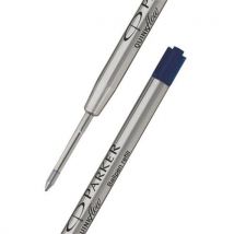 Parker - Conjunto de 3 recargas de esferográfica parker tinta azul,