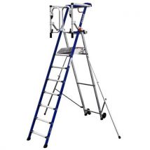 Duarib - Plataf. F7 fixa ultim 7 degraus – altura de trabalho 3,70 m,