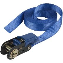 Master Lock - Cinta de Catraca Eco Sem Gancho - 5m, 300kg CMU, 25mm Largura, Poliéster Azul, CE
