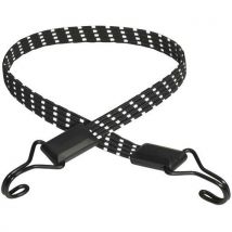Master Lock - Cabo Elástico Smooth 80cm Preto - Ø 18mm - Resistente e Seguro