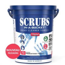 Toalhetes de limpeza SCRUBS para mãos e ferramentas
