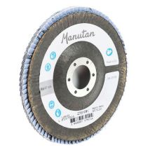 Disco de Lâminas Bombeado - Ø 125mm Grão 80 - Acessório Ferramentas Elétricas - Manutan Expert