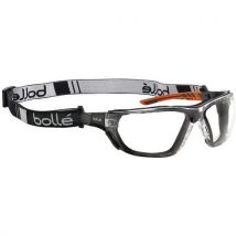 Bolle safety - Óculos de proteção transparentes ness+ com espuma e fita,