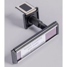 Socona - Mira ótica vizer 170° em preto com porta-etiquetas,