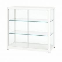 Sarazino - Balcão de exposição – 100x50x100 cm – branco,
