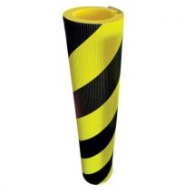 Viso - Proteção para tubos em espuma preto/amarelo 50 mm – 75 cm,