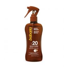 Babaria - Aceite bronceador solar en spray Coco 200ml - SPF20