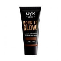 Nyx Professional Makeup - Base de maquillaje fluida Born to Glow! - BTGRF23: Chestnut