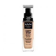 Nyx Professional Makeup - Base de maquillaje fluida Can't Stop won't Stop - CSWSF07: Buff