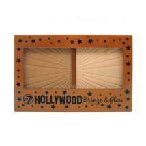 W7 - Iluminador y contorno en polvo Hollywood Bronze & Glow