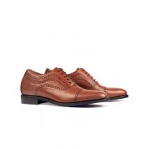 Masaltos.com Zapatos con alzas hombre Gianni Garzanero modelo Basilea marrón