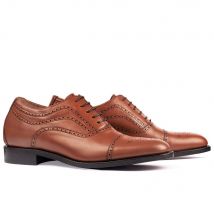 Masaltos.com Zapatos con alzas hombre Gianni Garzanero modelo Basilea marrón